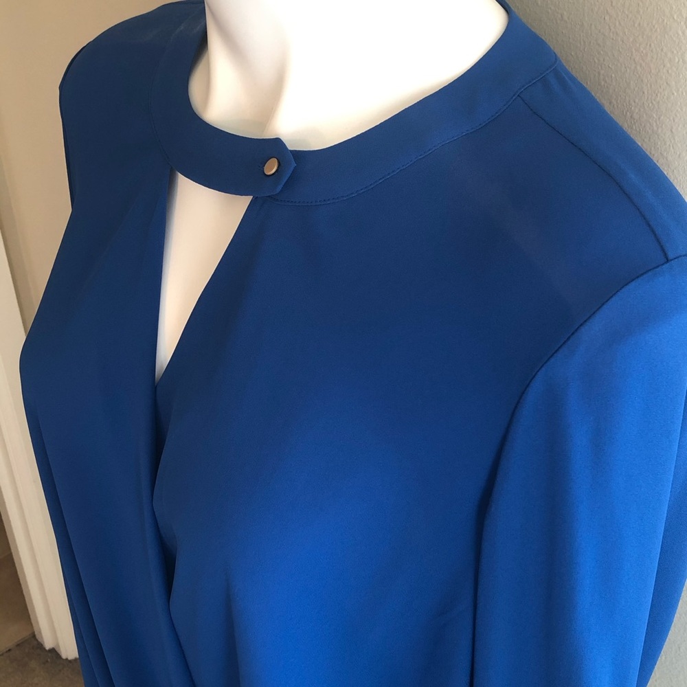 Ro & De Blue Blouse